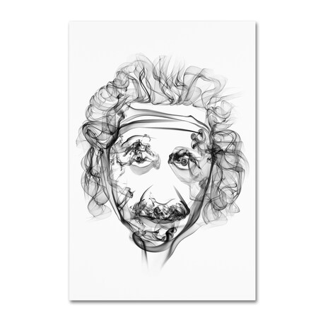 Octavian Mielu 'Einstein' Canvas Art,30x47